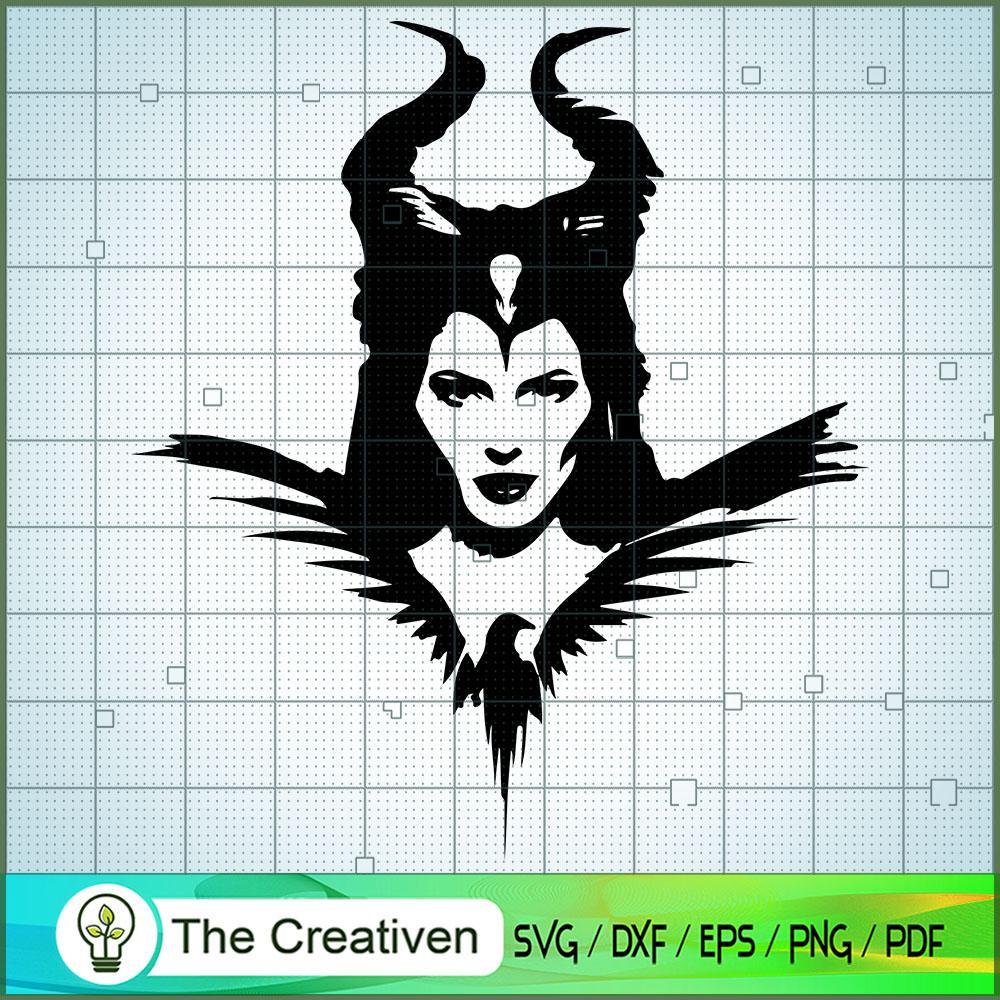 Maleficent Beautiful Queen SVG Cut File for Cricut & Silhouette 1 Maleficent Beautiful Queen SVG Cut File for Cricut & Silhouette