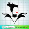 Maleficent Lips Red Vector SVG Cut File for Cricut & Silhouette