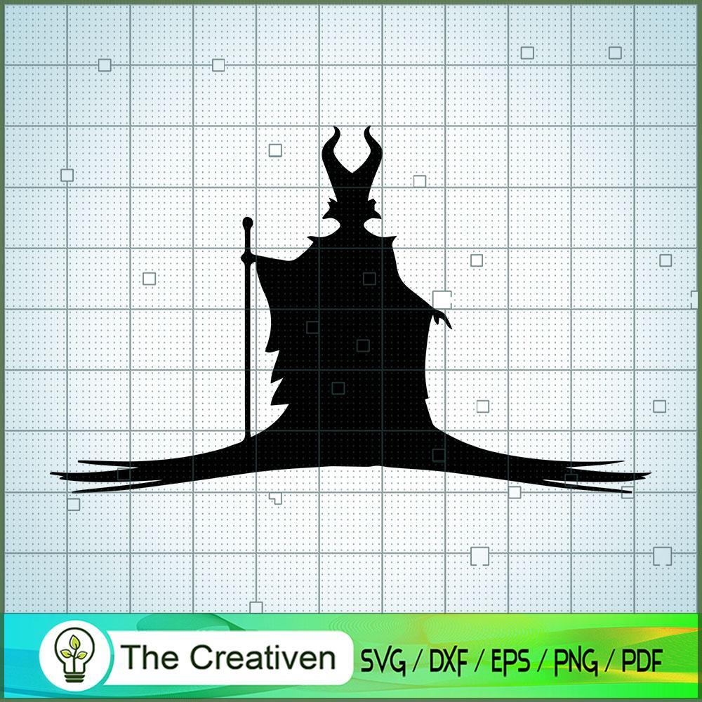 Maleficent Shadow SVG, Maleficent SVG, Disney Aurora Princess SVG 1 MAL 15 copy
