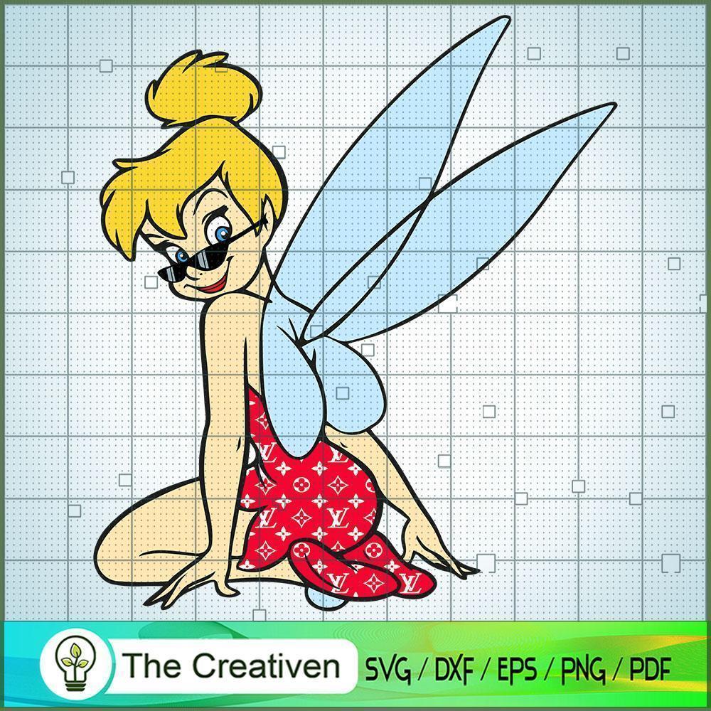Supreme TinkerBell SVG, Disney Princess SVG, Luxury Brand SVG 1 Supreme TinkerBell SVG, Disney Princess SVG, Luxury Brand SVG