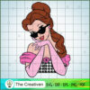 Bella Princess Chanel SVG, Disney Princess SVG, Luxury Brand SVG 2 Belle 2 Chanel copy