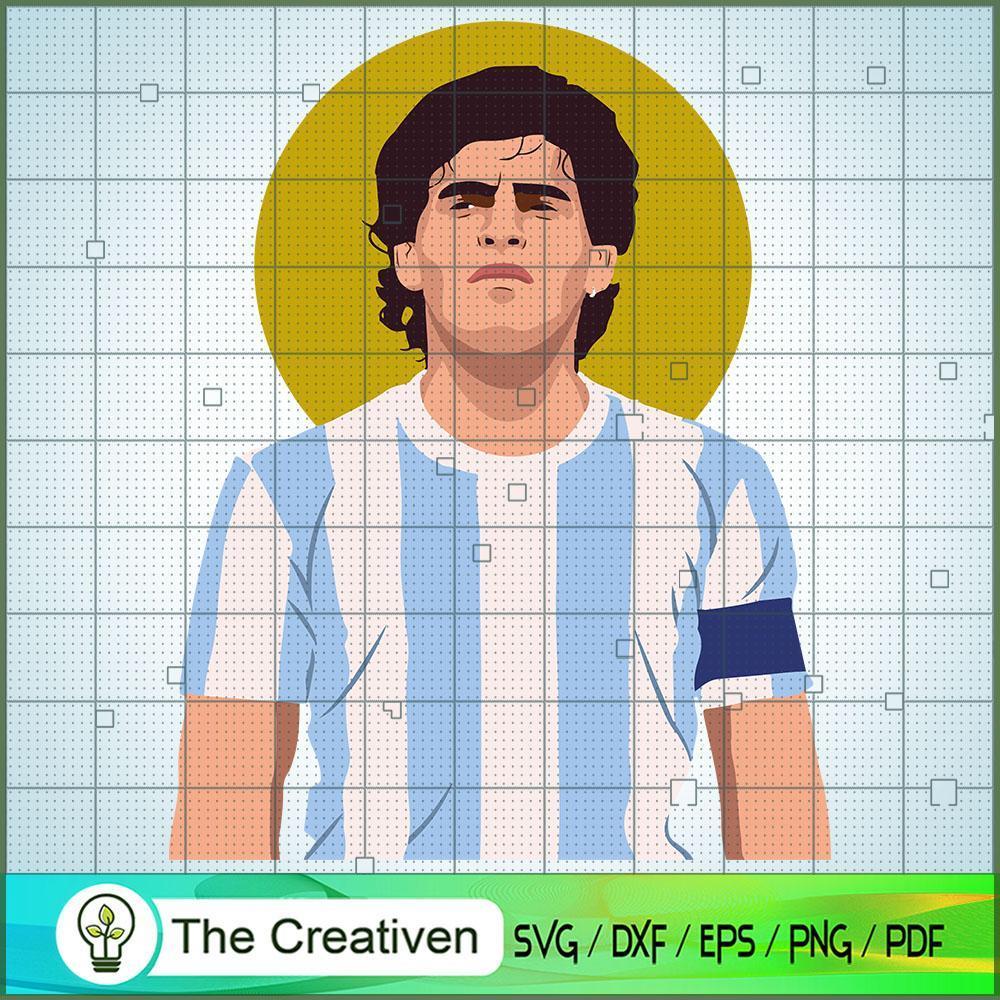 Maradona Legend SVG, Diego Maradona SVG, Soccer Argentina SVG 1 Maradona Legend SVG, Diego Maradona SVG, Soccer Argentina SVG
