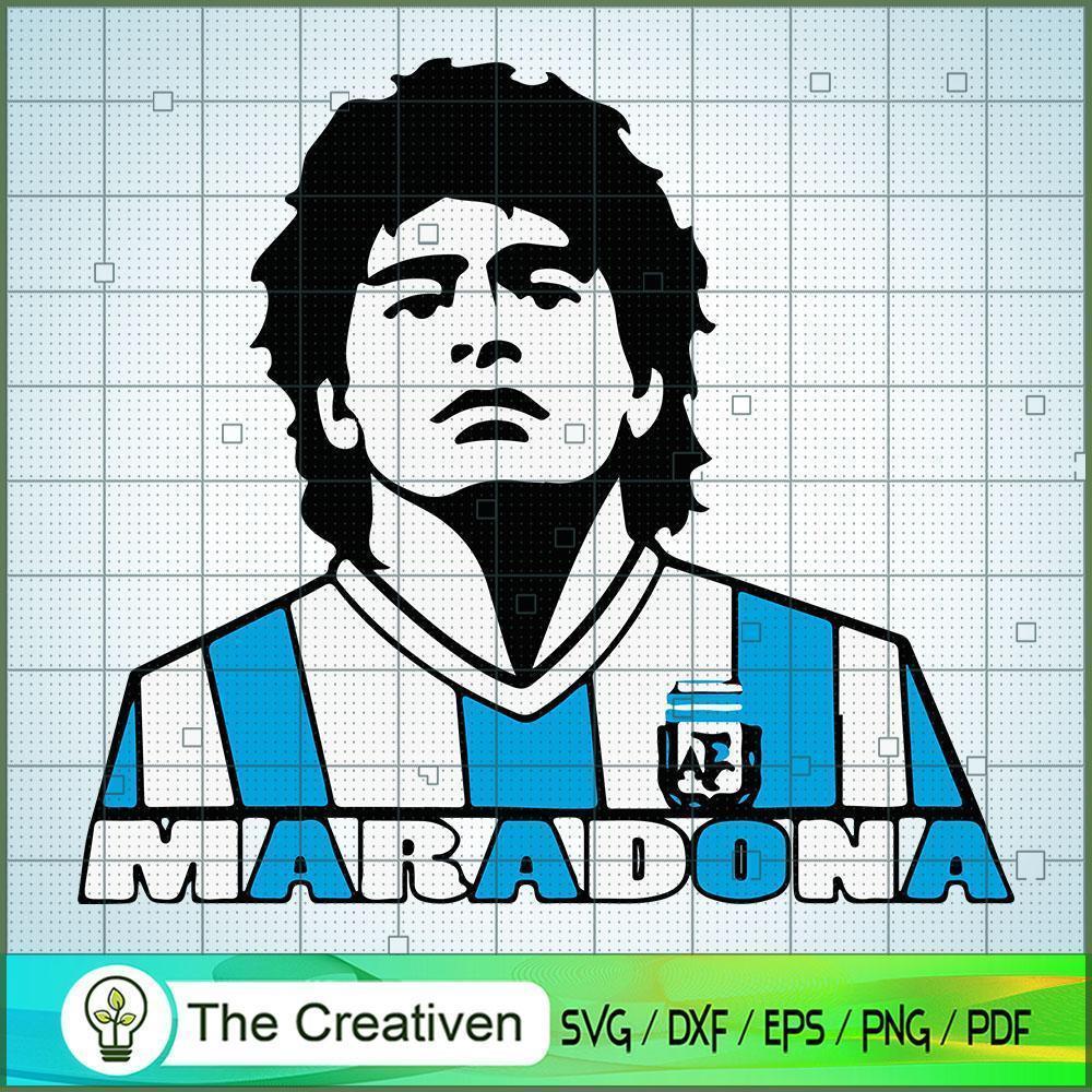 Maradona Legend Head SVG, Diego Maradona SVG, Soccer Argentina SVG 1 Maradona Legend Head SVG, Diego Maradona SVG, Soccer Argentina SVG