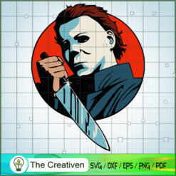 Michael Myers Knife Killer SVG Cut File for Cricut & Silhouette