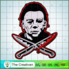 Michael Myers Double Knife SVG Cut File for Cricut & Silhouette 2 michael myers 0003 copy