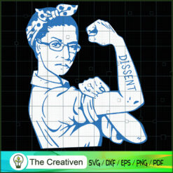 Logo R.B.G Notorious SVG, Ruth Bader Ginsburg SVG, Judge SVG