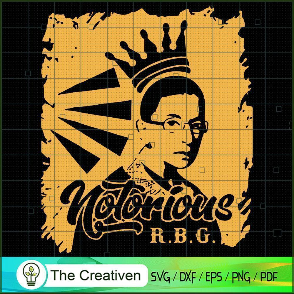 Notorious RBG Colorful SVG, Ruth Bader Ginsburg SVG, Judge SVG 1 Notorious RBG Colorful SVG, Ruth Bader Ginsburg SVG, Judge SVG