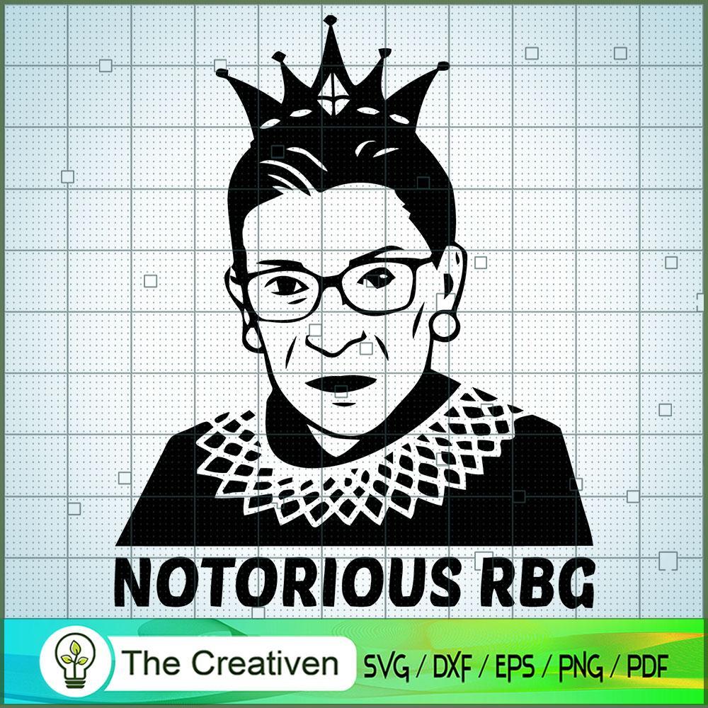 Notorious RBG Crown SVG, Ruth Bader Ginsburg SVG, Judge SVG 1 Notorious RBG Crown SVG, Ruth Bader Ginsburg SVG, Judge SVG