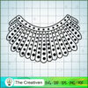Necklace R.B.G SVG, Ruth Bader Ginsburg SVG, Judge SVG 2 13 copy 86