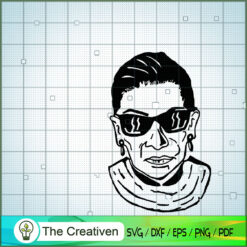 Cool Ruth Bader Ginsburg SVG, Ruth Bader Ginsburg SVG, Judge SVG