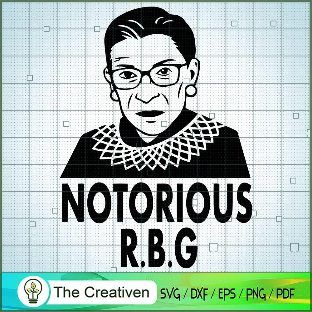 NOTORIOUS R.B.G SVG Cut File for Cricut & Silhouette Design 25741 1 NOTORIOUS R.B.G SVG Cut File for Cricut & Silhouette Design 25741