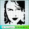 Taylor Swift Сontour 2 SVG, Taylor Swift SVG, Single SVG, Famous Star SVG 2 Taylor Swift %D0%A1ontour 3 copy