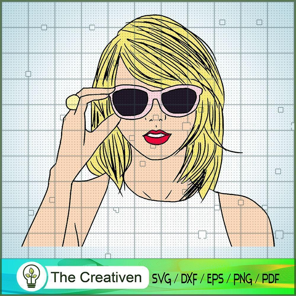 Cool Girl Taylor Swift SVG Cut File for Cricut & Silhouette 1 Cool Girl Taylor Swift SVG Cut File for Cricut & Silhouette