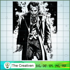 Joker In The Dark SVG, Joker And Harley Quinn SVG, Suicide Squad SVG