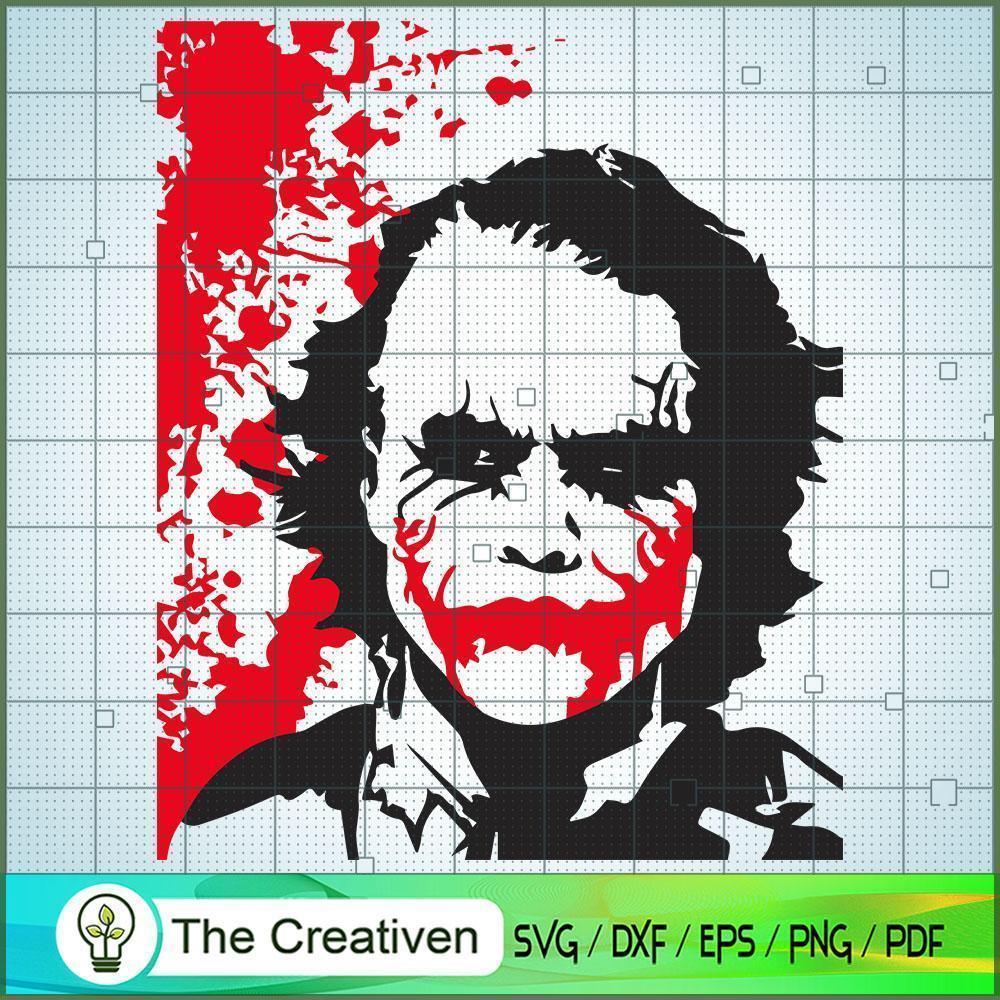 Blood Joker Face SVG, Joker And Harley Quinn SVG, Suicide Squad SVG 1 Blood Joker Face SVG, Joker And Harley Quinn SVG, Suicide Squad SVG