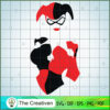 Harley Quinn Red And Black SVG Cut File for Cricut & Silhouette 3 Harley Quinn color25 copy