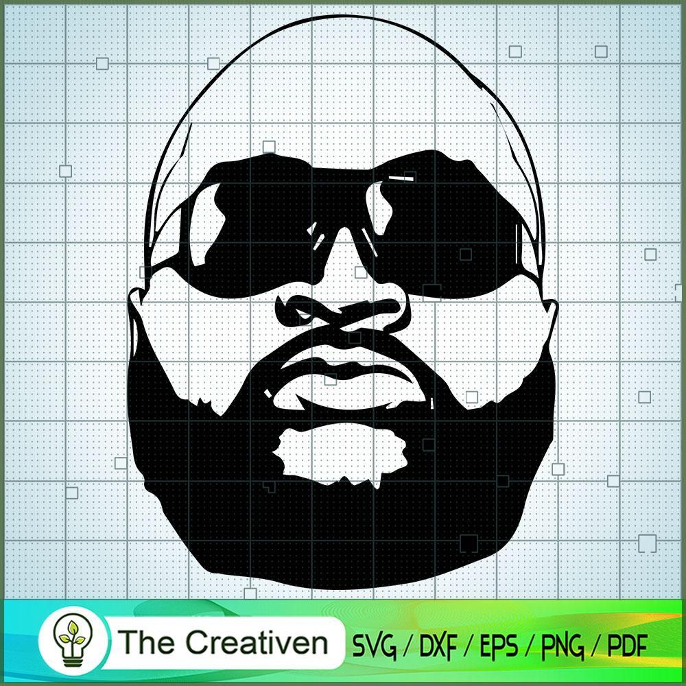 Rick Ross SVG, US Rapper SVG, Famous Star SVG 1 Rick Ross SVG, US Rapper SVG, Famous Star SVG
