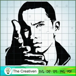 Eminem SVG, US Rapper Eminem SVG, Famous Star SVG