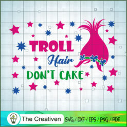 Funny Quotes Poppy Troll Hai SVG Cut File for Cricut
