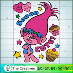 Soooo Cute Poppy SVG Cut File for Cricut & Silhouette