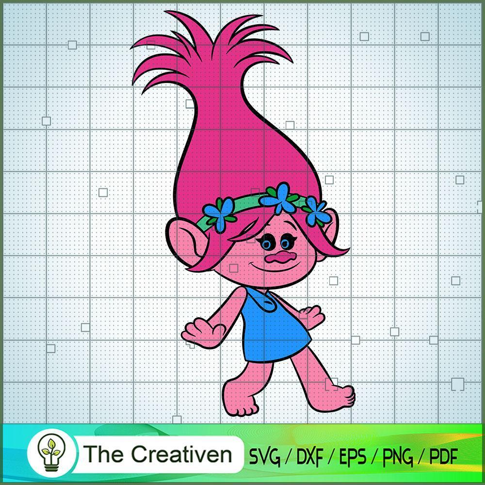 Beauti Poppy SVG, Trolls SVG, Funny SVG, Cartoon SVG 1 Poppy 13 copy