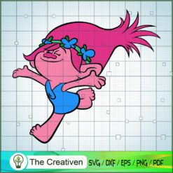 Poppy Running SVG Cut File for Cricut & Silhouette