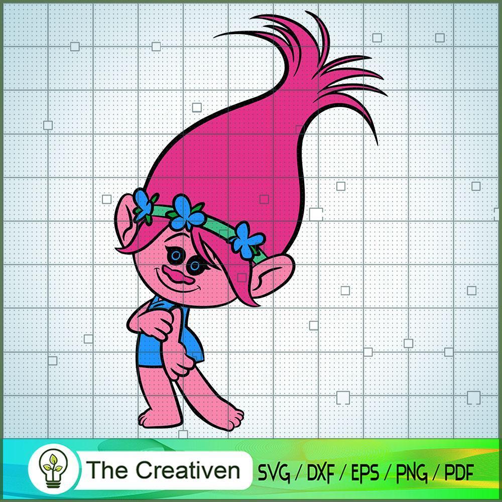 Poppy Love SVG, Trolls SVG, Funny SVG, Cartoon SVG 1 Poppy 7 copy