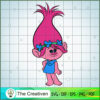 Poppy Pink Hair SVG Cut File for Cricut & Silhouette 2 Poppy 1 copy