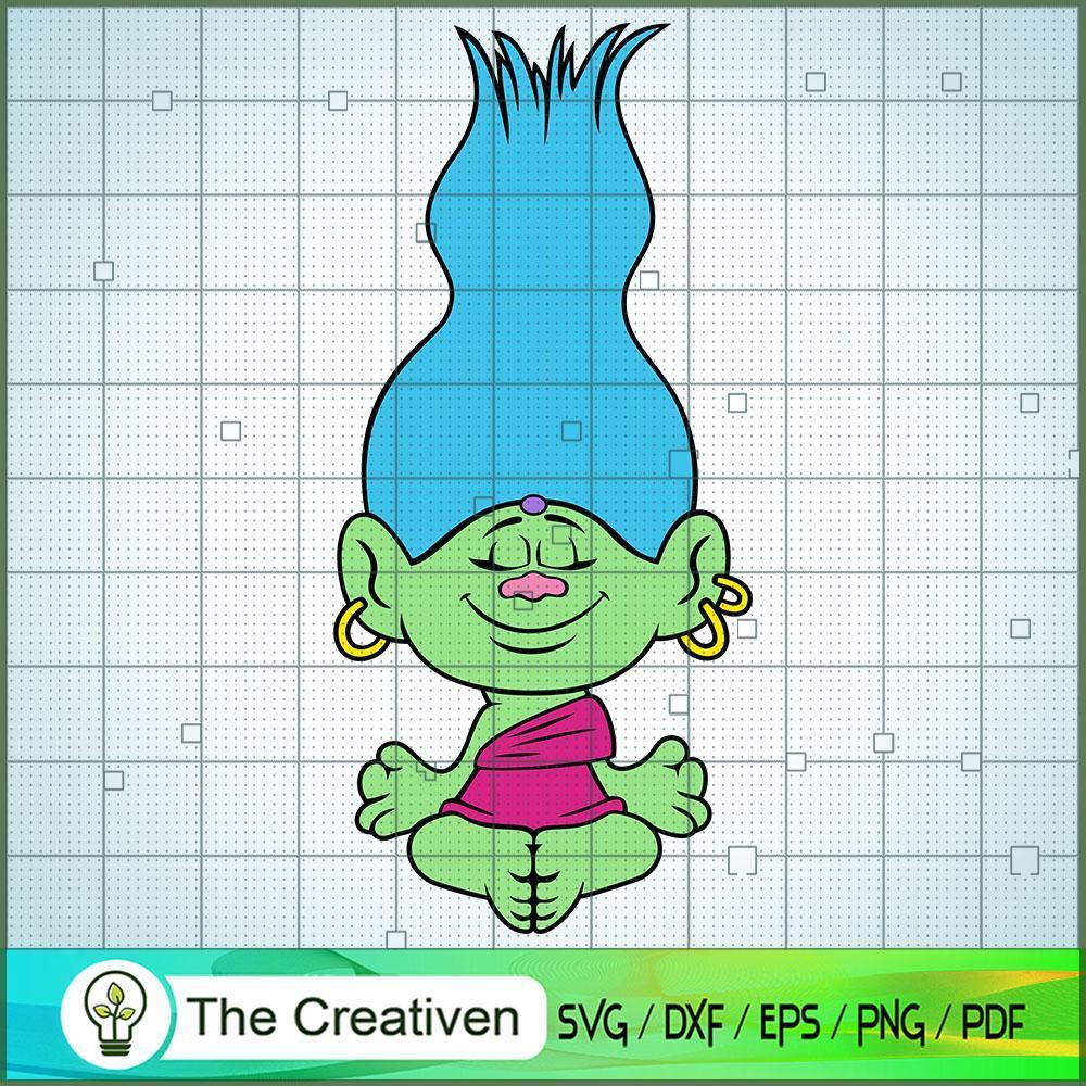 Cybil Meditate SVG Cut File for Cricut & Silhouette 1 Cybil Meditate SVG Cut File for Cricut & Silhouette