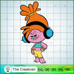 Cute Face DJ Suki SVG Cut File for Cricut & Silhouette