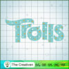 Trolls Logo SVG Cut File for Cricut & Silhouette