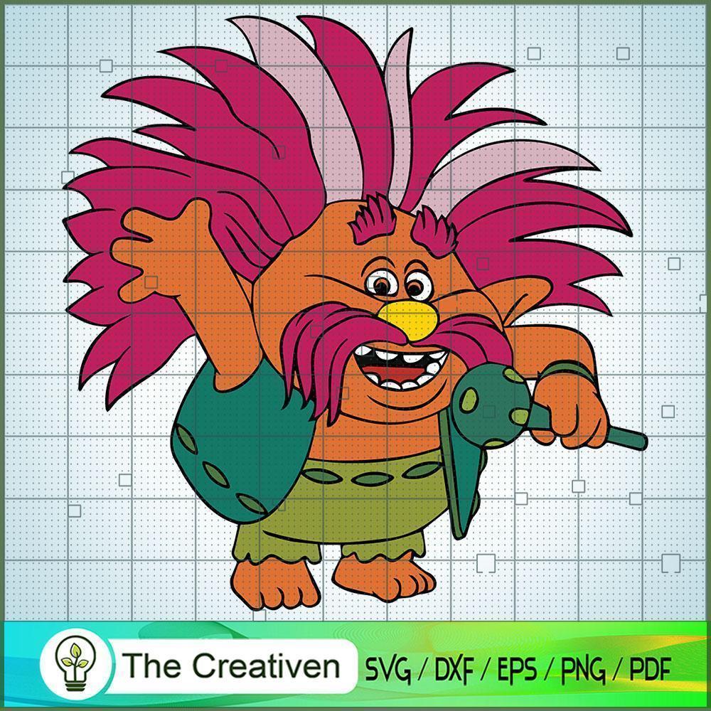 King Peppy Singing SVG Cut File for Cricut & Silhouette 1 King Peppy Singing SVG Cut File for Cricut & Silhouette
