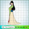 Beautiful Girl Mulan SVG Cut File for Cricut & Silhouette 2 31 copy 54