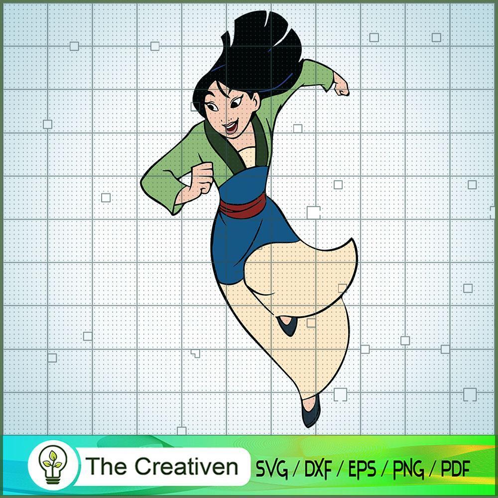 Mulan Run Speed SVG Cut File for Cricut & Silhouette 1 Mulan Run Speed SVG Cut File for Cricut & Silhouette