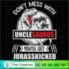 Jurasskicked Don't Mess with Unclesaurus SVG, Dinosaur SVG, Jurasskicked SVG 3 10 copy 87