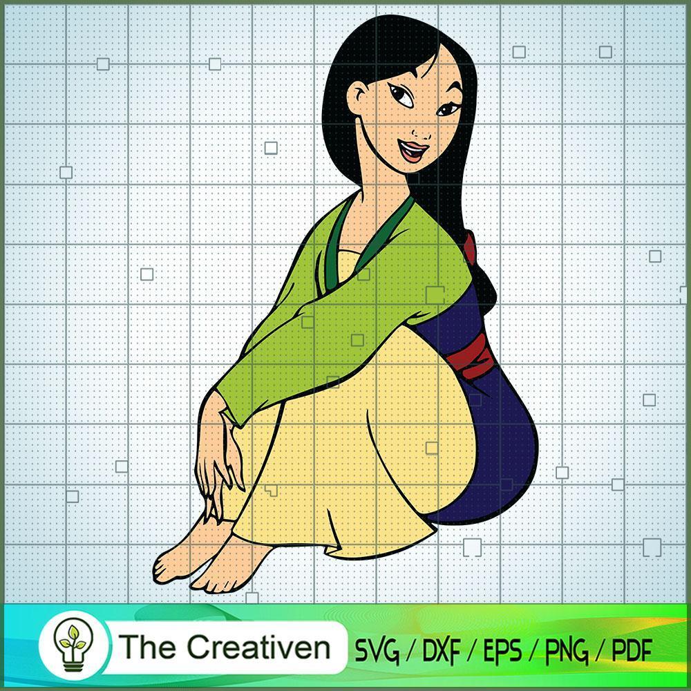 Mulan Sit Here SVG Cut File for Cricut & Silhouette 1 Mulan Sit Here SVG Cut File for Cricut & Silhouette