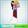 Mulan Dancing SVG Cut File for Cricut & Silhouette