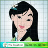 Beautiful Face Mulan Flower SVG Cut File for Cricut & Silhouette 3 15 copy 81