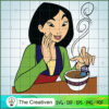 Mu Lan Drink Cri-Kee Tea SVG Cut File for Cricut & Silhouette