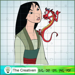 Angry Mulan And Mushu SVG Cut File for Cricut & Silhouette