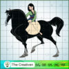 Mulan Riding Khan SVG Cut File for Cricut & Silhouette
