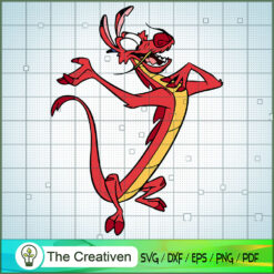 Mushu Martial Arts SVG Cut File for Cricut & Silhouette