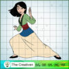 Mulan Martial Arts SVG Cut File for Cricut & Silhouette 3 7 copy 83