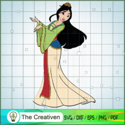 Mulan Great Dance SVG Cut File for Cricut & Silhouette