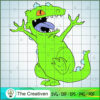 Reptar Rugrats Funny SVG, Rugrats Characters SVG, Rugrats SVG