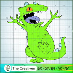 Reptar Rugrats Funny SVG, Rugrats Characters SVG, Rugrats SVG