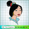 Beautiful Mulan Face SVG Cut File for Cricut & Silhouette 3 1 copy 82