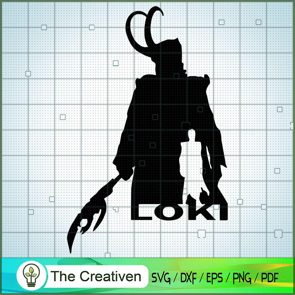 Shadow Loki God SVG Cut File for Cricut & Silhouette 1 Shadow Loki God SVG Cut File for Cricut & Silhouette