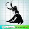 Loki God Black Face SVG Cut File for Cricut & Silhouette 2 27 copy 61
