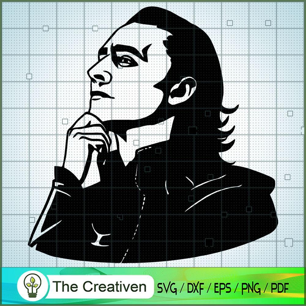 Loki Is Thinking SVG Cut File for Cricut & Silhouette 1 Loki Is Thinking SVG Cut File for Cricut & Silhouette